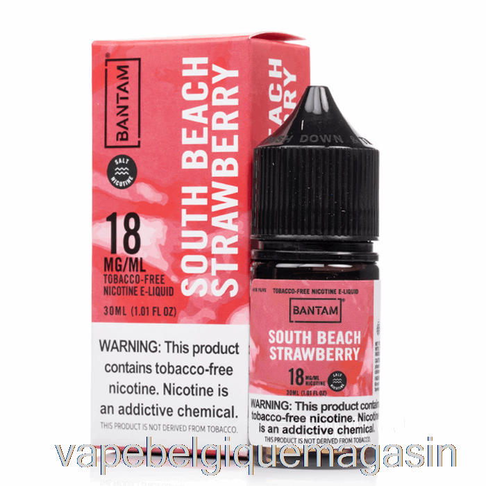 Vape Shop Bruxelles Sud Plage Sels De Fraise - Bantam Vape - 30ml 18mg